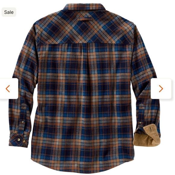 Legendary Buck Camp Flannels Large Brownstone Plaid NWT in packaging‎ - Picture 3 of 6